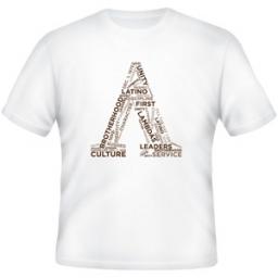 Lambda Theta Phi Word Cloud Tee Shirt | Collegiate Greek