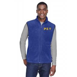 Fleece Vest | Fraternity Jacket | Collegiate Greek