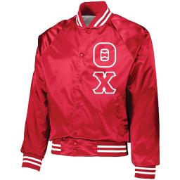 Satin  Coach Jacket | Satin Jackets | Collegiate Greek