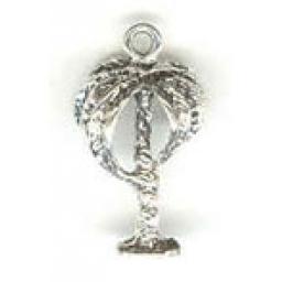Sterling Silver Palm Charm | Collegiate Greek