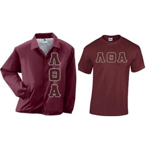 Lambda Theta Alpha Package - Jacket, and Short Sleeve Tee Shirt